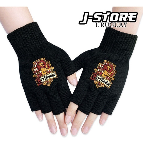 Guantes Sin Dedos Harry Potter Gryffindor Vestimenta