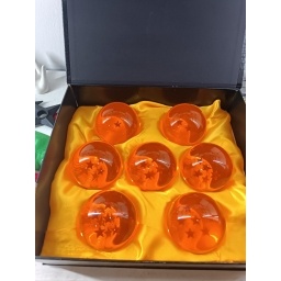 ESFERAS DEL DRAGN 7.5 CMS DE DIAMETRO CAJA DE 7 DRAGON BALL DBZ ANIME MANGA