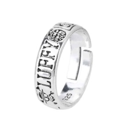 ANILLO ONE PIECE PLATA 925 LUFFY