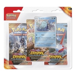 BLISTER PACK CHISPAS FULGURANTES ESP POKEMON TCG ORIGINAL