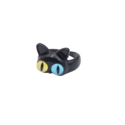 ANILLO GATITO OJO DE DOS COLORES TAMAO REGULABLE